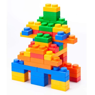 UNiPLAY Basic Soft Building Blocks   Cognitive Development Toy, Educationa