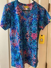 Wonder Wink Women  s Scrub Top NWT size XS X-small