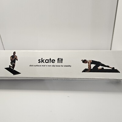 Skate Fit Slick Surface Mat With End Stops And One Pair Of Over-the-Shoe Booties