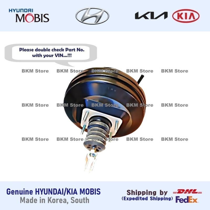 Genuine 59110B1000 Brake Booster Assy for Genesis 2014-2016, G80