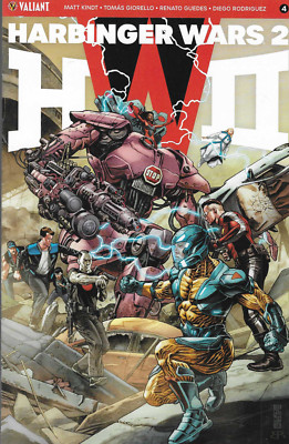 HWII Harbinger Wars 2 No.4 / 2018 Valiant Comics / Matt Kindt & Tomás Giorello
