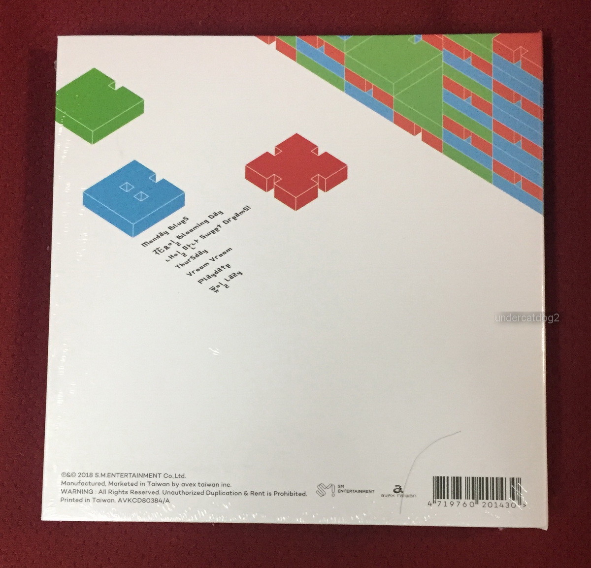 EXO - ＥＸＯ 台湾 EXO-CBX Mini Album Vol.2 Blooming Days (Blooming Ver) Taiwan