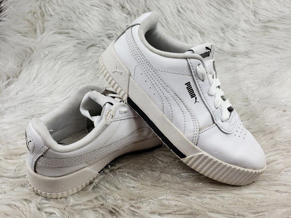 Puma Carina L Jr 370678 11 Youth Size 3.5C Tennis Athletic Shoes
