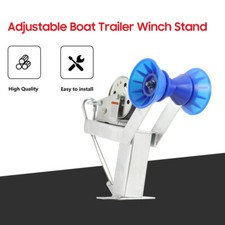 Verstellbarer Bootstrailer Windenständer mit Rolle Bootstrailer Windenpfosten 1200lbs