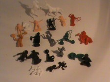 lot 20 figurines LA ROCHE AUX FEES/DE CIRQUE ET ANIMAUX CIRQUE/OCC