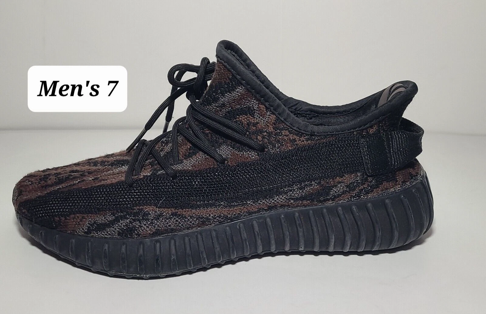 Adidas Yeezy Boost 350 v2 MX ROCK Nero Grigio Marrone Taglia Uomo 7 (GW3774)