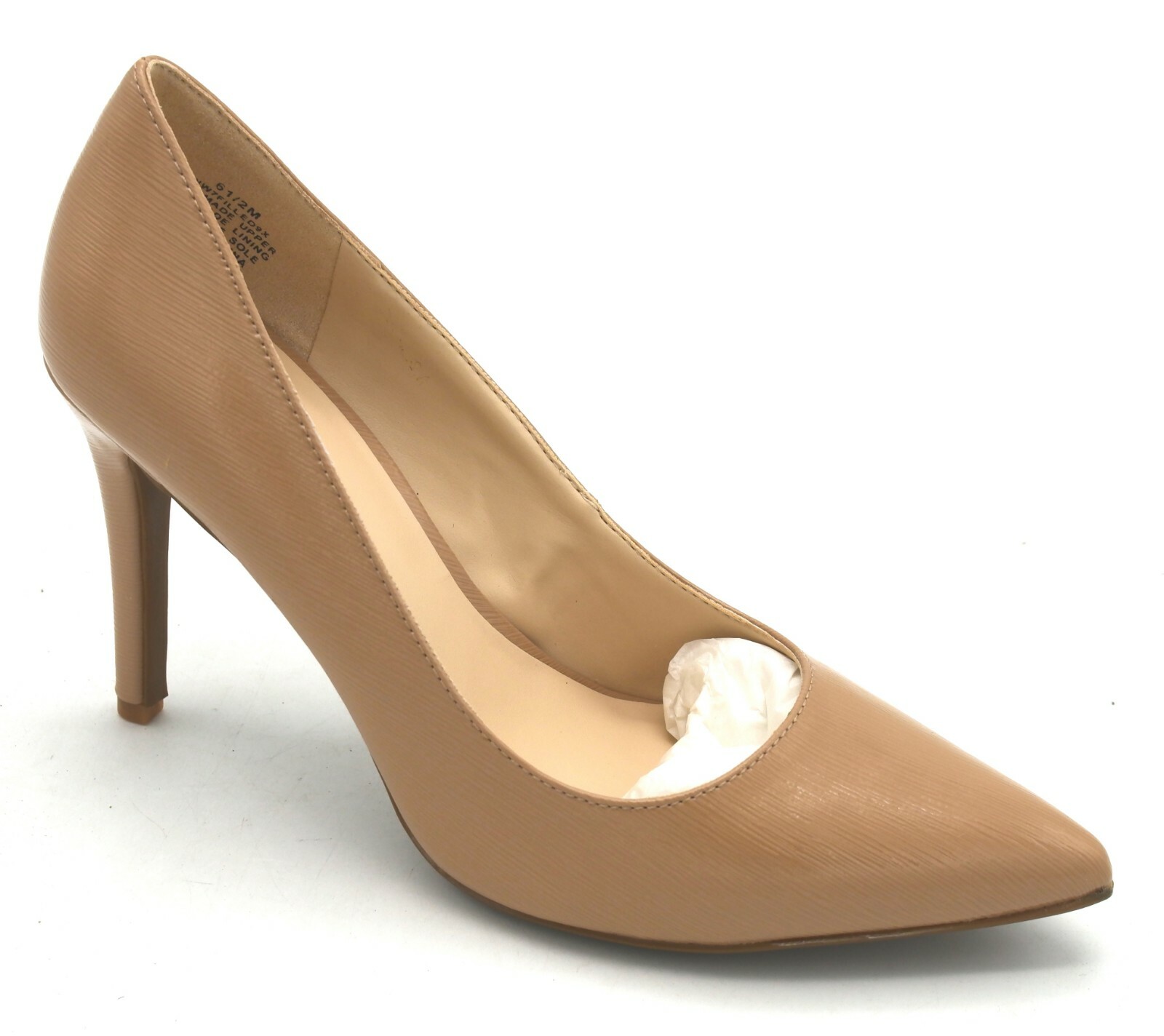 nine west astoria pump natural