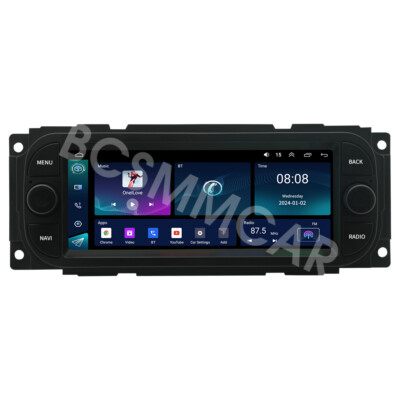 Car Stereo Radio For Carplay Fit For Jeep Wrangler Chrysler PT Cruiser 2003-2006
