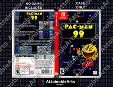 PACMAN 99: Game Case/Custom Cover (Nintendo Switch, 2021) - NO GAME INCL.