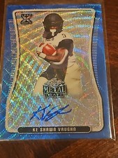 ke'shawn vaughn signed card autographed auto vandy vanderbilt keshawn 14/20 Rc 