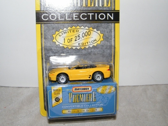 マックヒストリアルピンコレクション1998年 1998 Matchbox Premiere Convertible 1:64 Series 12 #6 of 6
