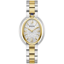 Bulova Women's Rubaiyat Classic Quartz Silver Stainless Steel Watch 29 MM 98L320