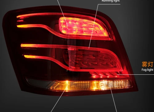 Actualización LED Luces Traseras Coche Lámpara 2 Piezas para Mercedes Benz GLK X204 Antiguo a Nuevo - Imagen 4 de 5