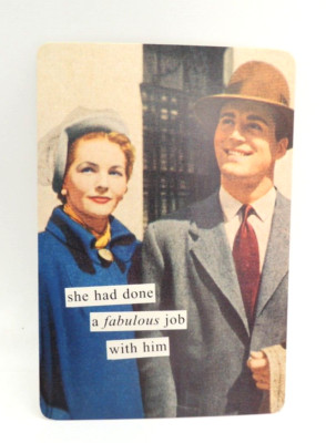 Postcard She Has Done a Fabulous Job with Him - Another Day in Paradise