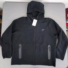 Nike Sportswear Tech Fleece Hoodie Triple Black FB7921-010 Men's Size 2XL New