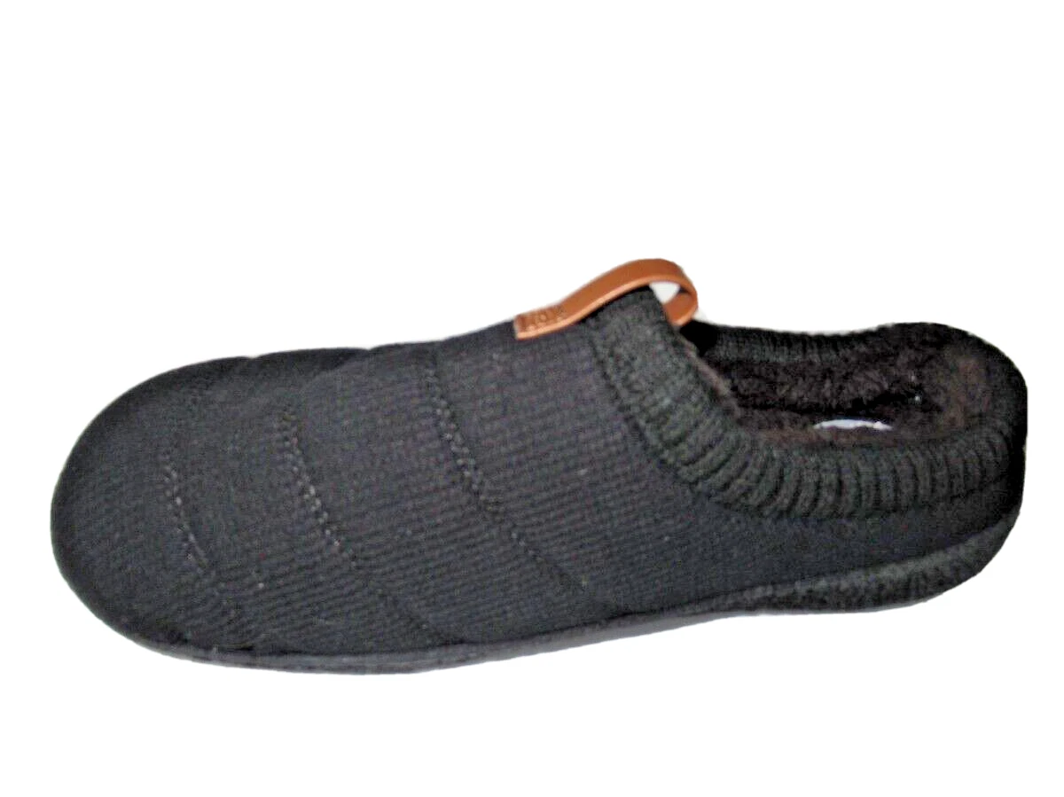 Dr. Scholl s Shoes Men s Tate Slippers Black Men s Size 8 M