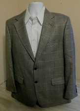 Brooks Brothers 346 Men's Houndstooth Sport Coat; Sz. 42R Silk/Wool; Excellent 