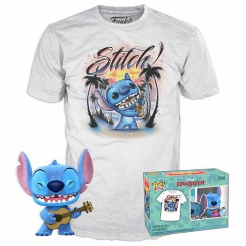 ALTRA FUNKO POP & TEE: LILO & STITCH UKELELE STITCH (FL) S T shirt