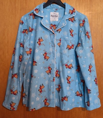 Kuscheliger Fleece Pyjama wie neu 12/M/L/38 Weihnachten Boux Avenue - Bild 2 von 7