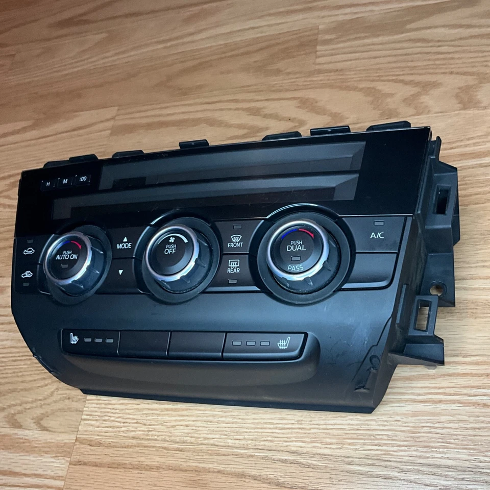 2013-2015 MAZDA CX5 | OEM Display Temperature Control Dual Zone Automatic | R2-1 - Image 2 of 4