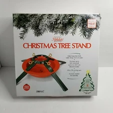 National Holiday Traditions Metal Christmas Tree Stand For 8 ft Tree