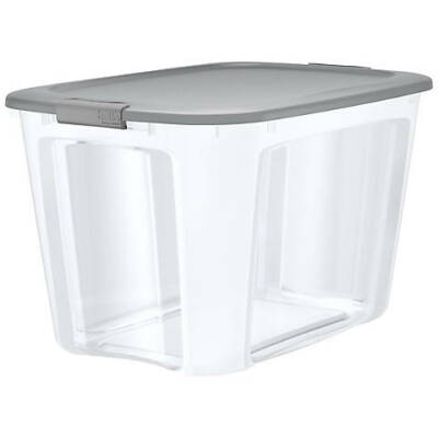 clear plastic totes with locking lids