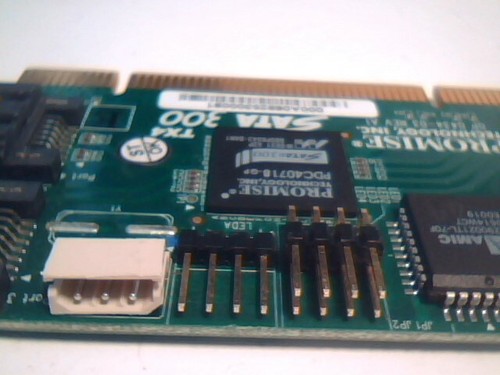 Tarjeta controladora Promise SATA 300 TX4 cuatro PCI GP 0434-03 rev A1 SATA300 RoHS - Imagen 5 de 11