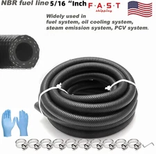 Multipurpose Fuel Line Injection Hose SAE 30R7 5/16"ID NBR Rubber Fuel Hose Line