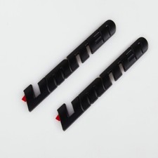 2pc Overlay Matte Black Door Limited Emblem Toyota Sequoia Tacoma Tundra 4runner