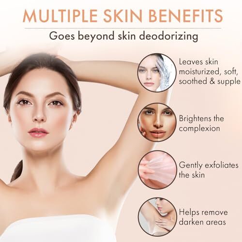 Persimmon Body Wash for Body Odor Control Purifying Deodorizing Soap