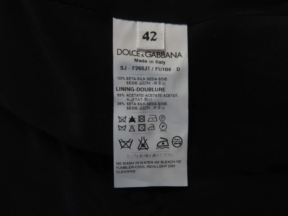 Dolce & Gabbana черный смокинг куртка/блейзер 42/США 6 - Изображение 3 из 4