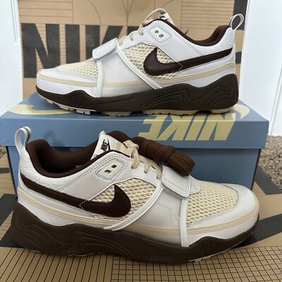 Travis Scott x Nike Zoom Field Jaxx Light Chocolate HQ3073-100 Mens Size 11.5