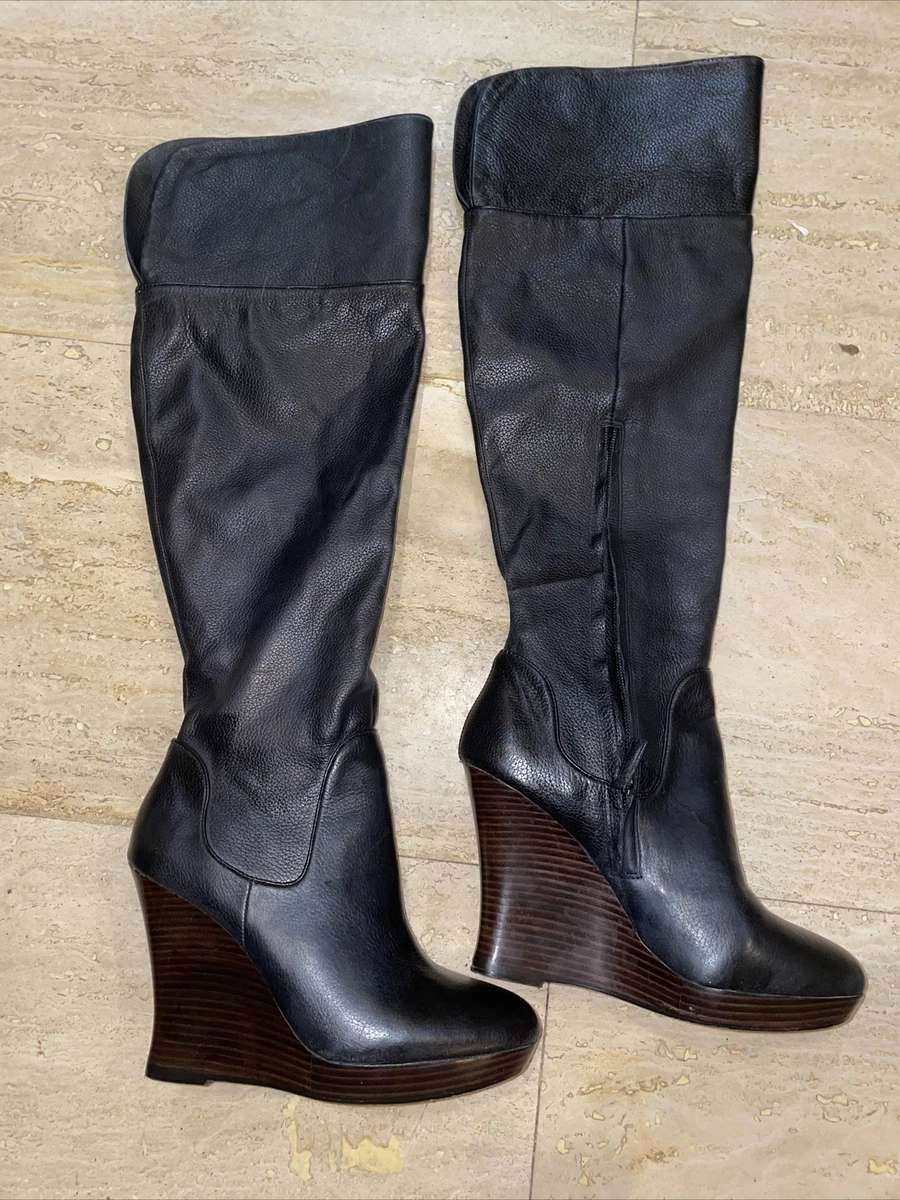 Saks knee high clearance boots