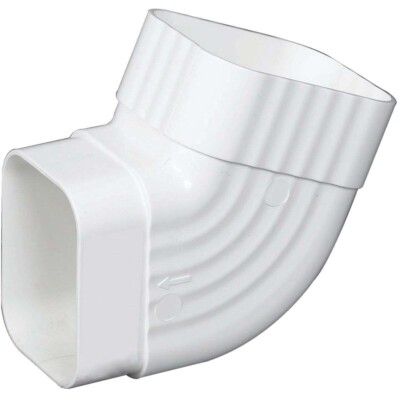 Coude De Descente Gouttière Amerimax Vinyle Blanc 2 X 3 Pouces M0628 - Neuf