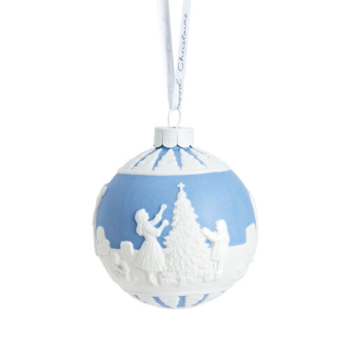 Adorno navideño de porcelana de madera de cuña decoración navideña - Imagen 1 de 6