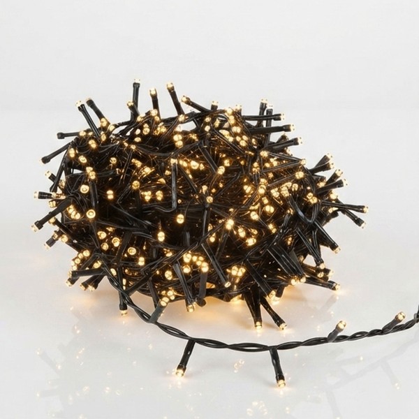 Weihnachtsbaum Lichterkette 800 Led - Extra Warmweiß - Innen AußEn - 8X Funktion-image
