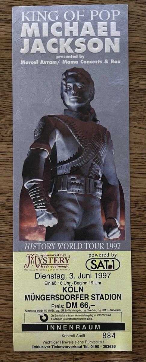 Michael Jackson Concert Memorabilia for sale | eBay