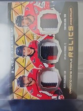 2025-26 Black Diamond Alex Ovechkin Strome Wilson Triple Patch Relic Gold 1/10