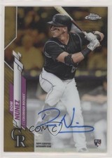 2020 Topps Chrome Rookie Auto Gold Refractor 12/50 Dom Nunez #RA-DN Auto 0jq8