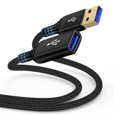 USB Extension Cable, 10FT Long USB Extender USB 3.0 Extension Cable, Male to Fem