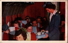 United Airlines Vintage Postcard
