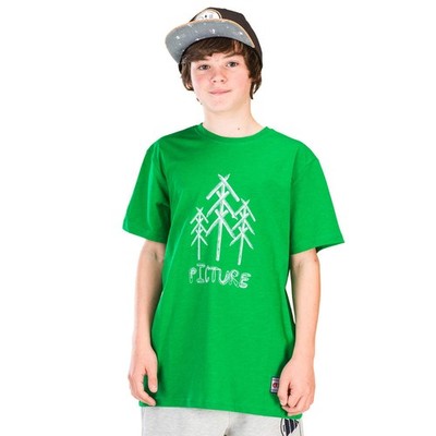 Picture Organic Draw Kinder Tshirt Bio Baumwolle - green