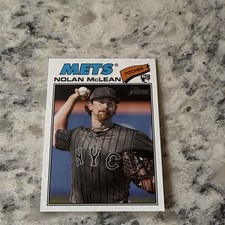 Topps Heritage 2026 Nolan McLean #150 Mets MLB Rookie Baseball Card