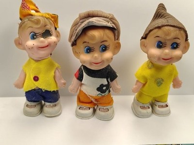 Vintage 1960s AD Sutton & Sons Les Petites Mascottes LOT of 3 Different Rare ver