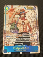 Portgas D Ace (Alt Art) Foil Parallel One Piece Carry On His Will OP13-119 SEC