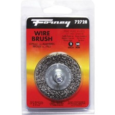 Forney 2 In. Hex Crimped, Fine Drill-Mounted Wire Wheel 72728 Pack of 5 Forney