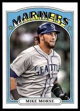 Mike Morse 2013 Topps Archives #15 Mariners MLB READ FREE SHIPPING AutographDen