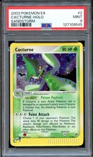 PSA 9 Cacturne 2/100 EX Sandstorm Pokemon Card Holo MINT on eBay