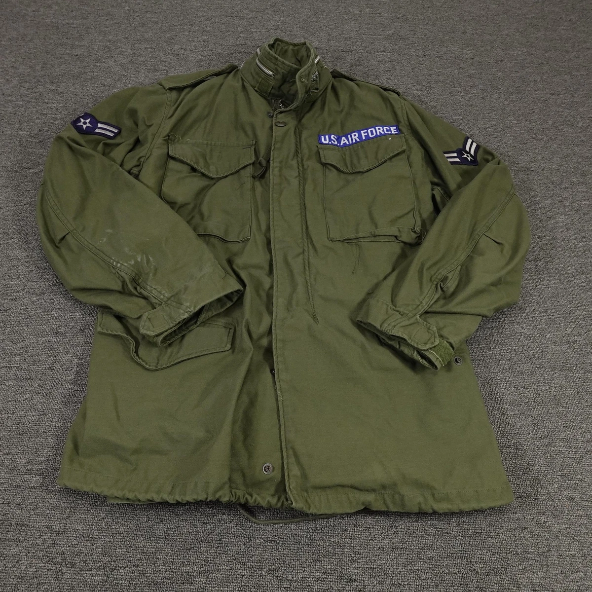 60s M-65 2nd US.ARMY ALPHA社 SMALL LONG Vintage 60s Alpha Industries M-65 Field Jacket Mens M Long