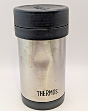 Thermos Stainless Steel 16oz Insulated Black Food Jar See Description